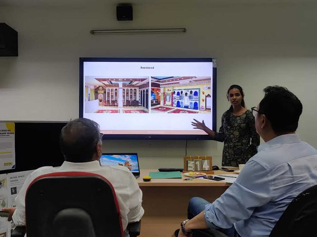 यूपीआईडी में डिजाइन डिग्री शो का आयोजन